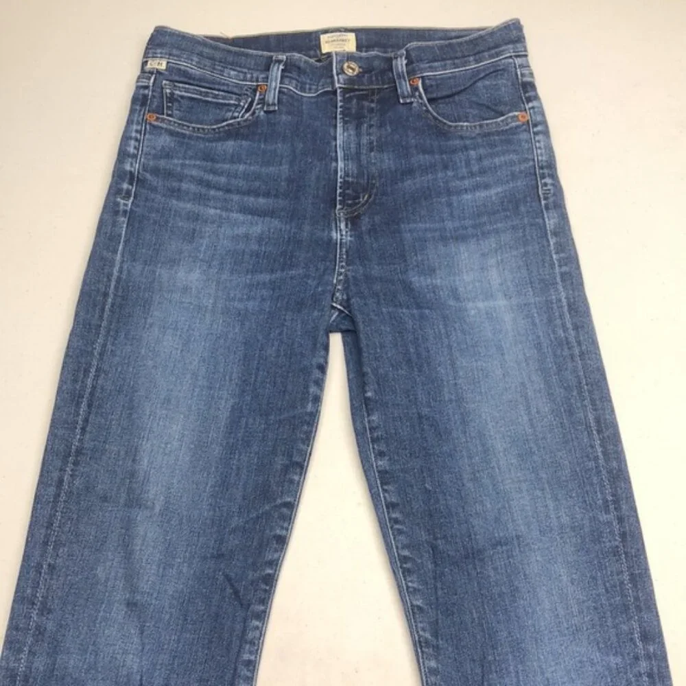 MADE IN USA 🇺🇸 CITIZENS OF HUMANITY HARLOW HIGH RISE SLIM JEANS 28x30 🇺🇸